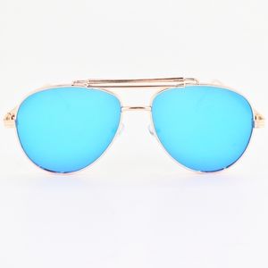 Blue Aviator Sunglasses